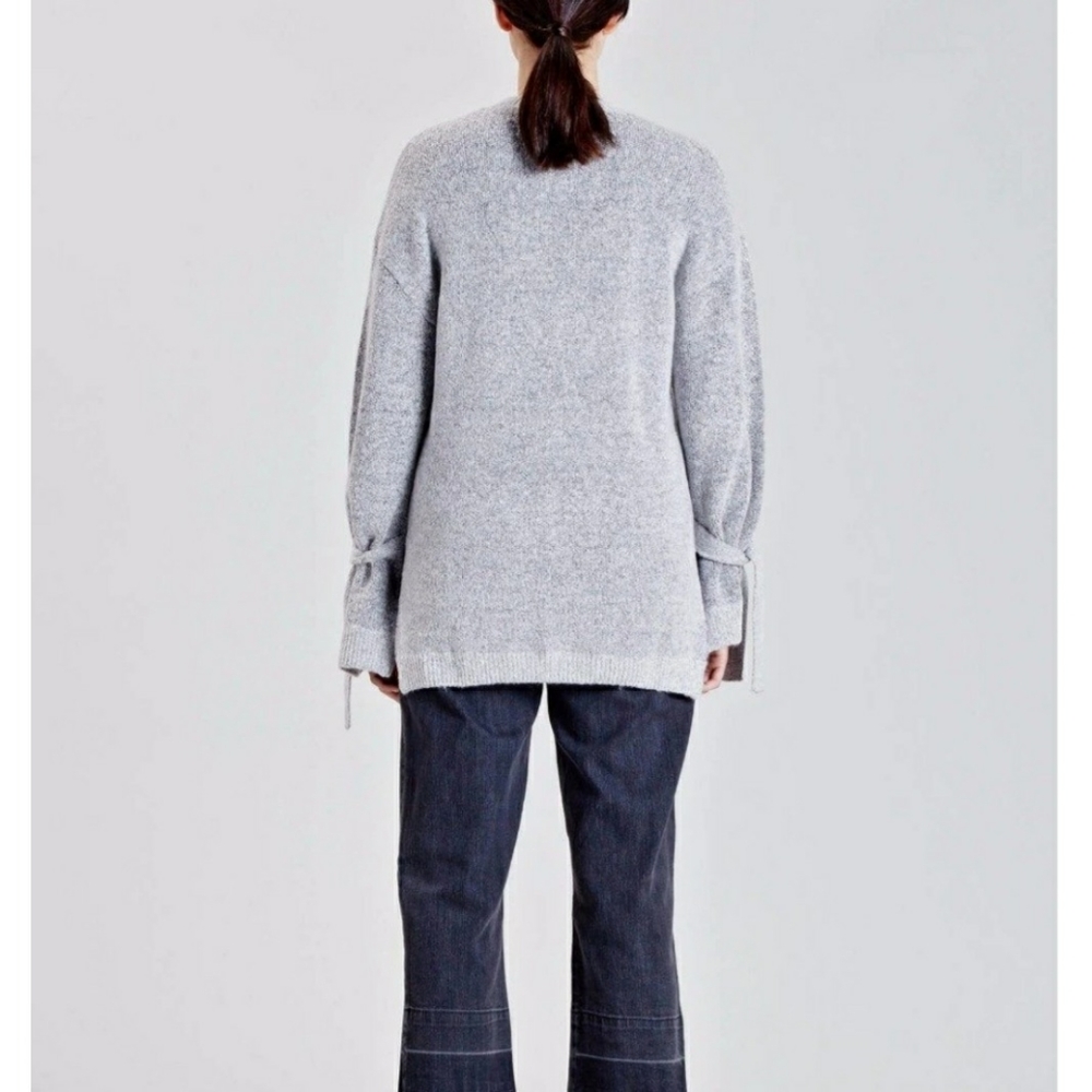Native Youth Luna knitted sweater w/ tie sleeves - Picture 3 of 8